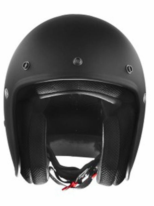 Garibaldi G20 Black Matt Κράνος Μηχανής Jet ECE 22.06 με Sunvisor