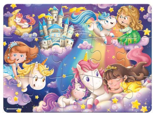 Παιδικό Puzzle Μαγικοί Μονόκεροι 15pcs Remoundo