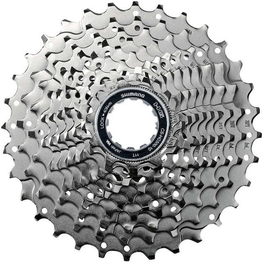 Shimano CS-HG500-10 Road Bike Cassette 10 Speeds with Sprocket 11-34 10SP 11-34