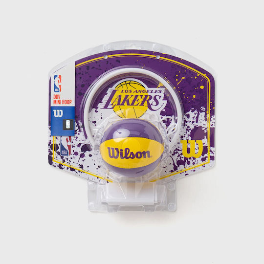 Wilson Drv Mini Hoop Mini Μπασκέτα Δωματίου με Μπάλα