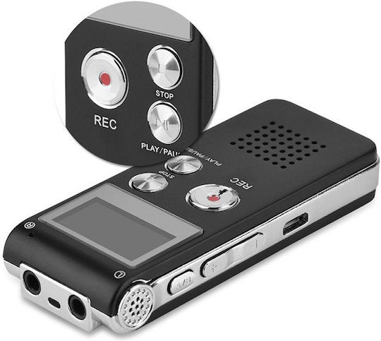 Voice Recorder Novacom R-70 880196 με Eσωτερική Μνήμη 8GB
