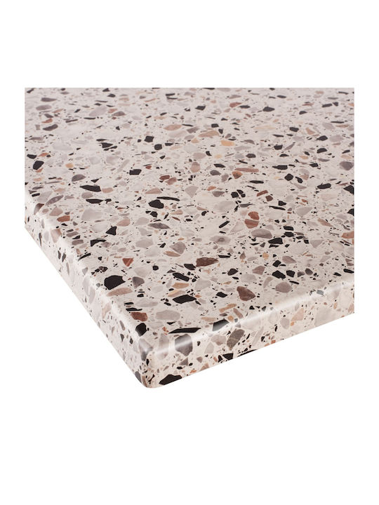 Freebox Rectangular Table Surface Werzalit in Beige Color 120x80cm FB95630.16 1pcs