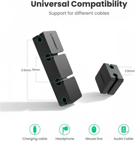 Ugreen 70585 Cable Clips 4pcs Black