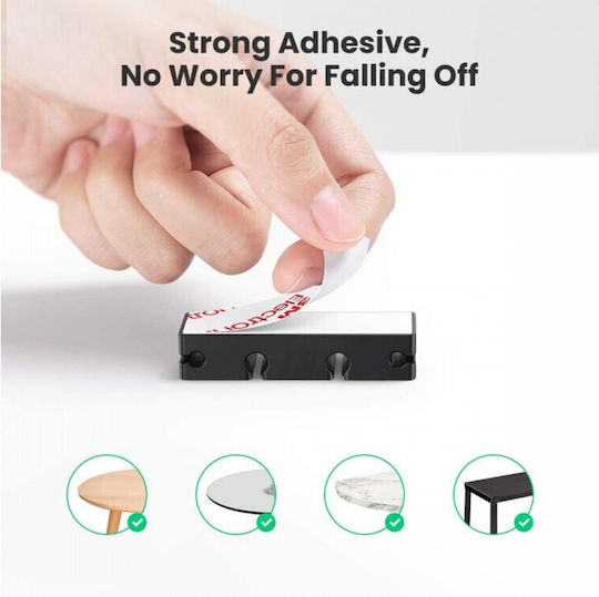 Ugreen 70585 Cable Clips 4pcs Black