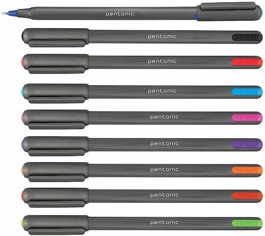 Linc Ball Pen Rollerball 12 Pieces LGF S 7024 Black DZ