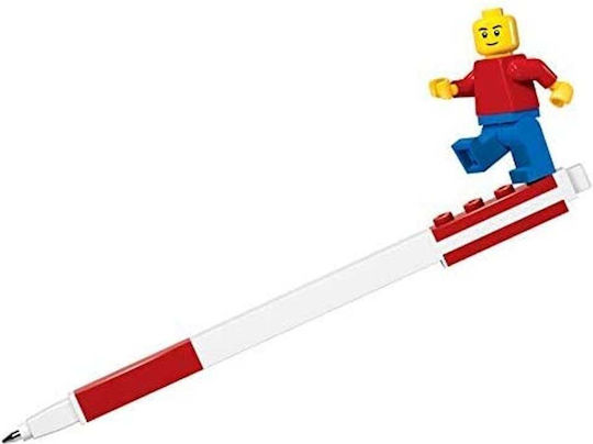 LEGO Pen Gel 0.7mm Red with Red Ink