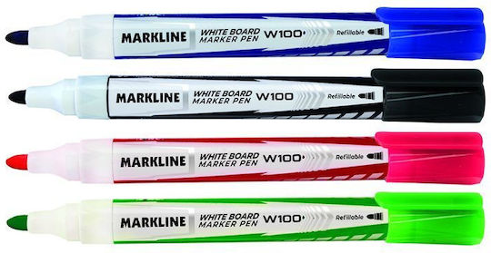 Linc Whiteboard Markers Blue 10pcs