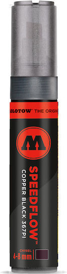 Molotow Ανεξίτηλος Μαρκαδόρος Μαύρος 8mm