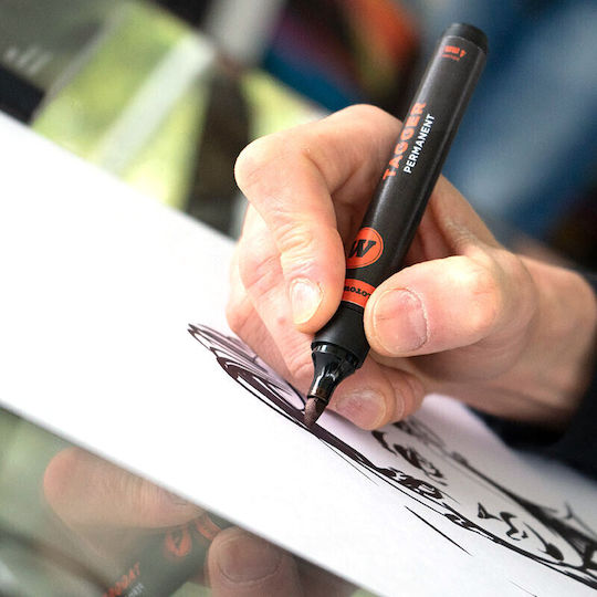 Molotow Μαρκαδόρος Αλκοόλης Μαύρος 4mm