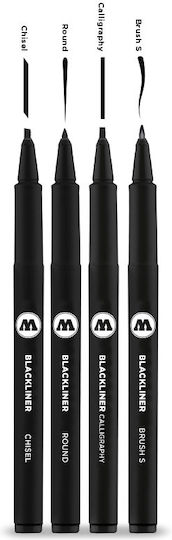 Molotow Fineliners Black 3pcs