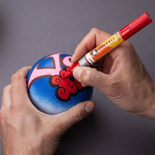 Molotow One4all Marker Acrilic 2mm Portocaliu