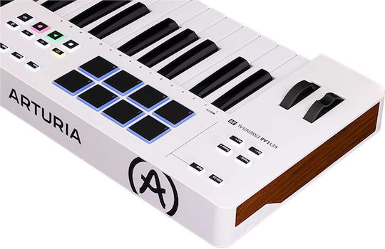 Arturia Midi Keyboard KeyLab Essential MKIII with 61 Keyboard White