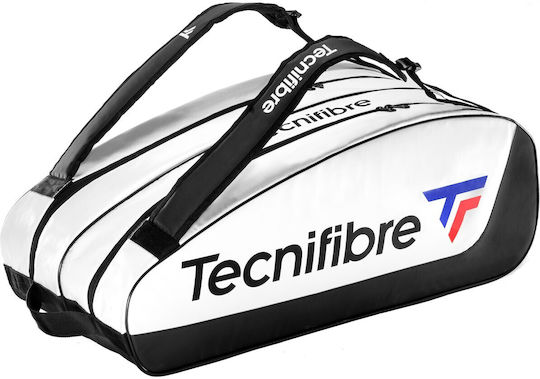 Tecnifibre Чанта Раници Тенис 2 ракети Бяла