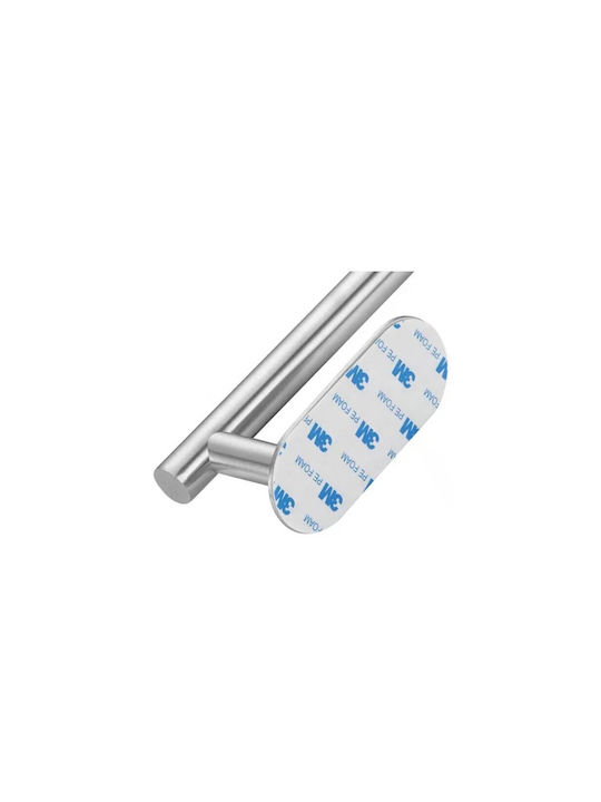 Wall Mounted Metallic Paper Towel Holder Silver 33.6x8cm AT0000957