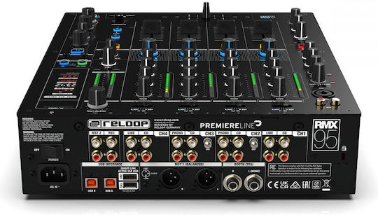 Reloop RMX-95 Ψηφιακός Μίκτης 5 Καναλιών / 1 Εισόδο XLR
