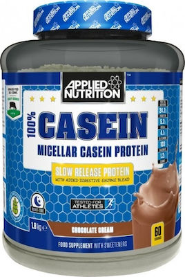 Applied Nutrition 100% Micellar Casein Fără gluten cu Aromă de Cremă de ciocolată 1.8kg