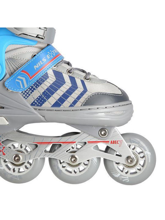 Inline Skates NH18192 Inline Einstellbar Rollers Gray Erwachsene/Kinder