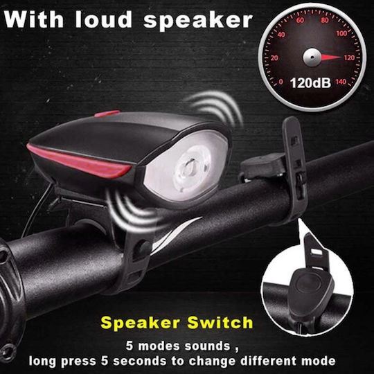 101971 Rechargeable Front Bicycle Light