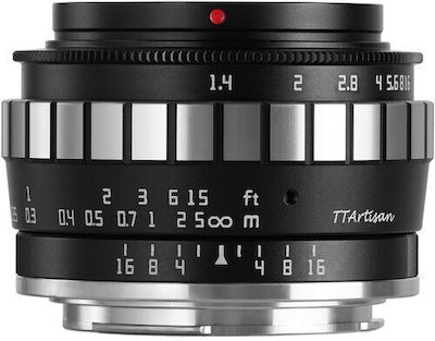 TTArtisan Crop Φωτογραφικός Φακός 23mm F/1.4 APS-C για Fujifilm X Mount Black