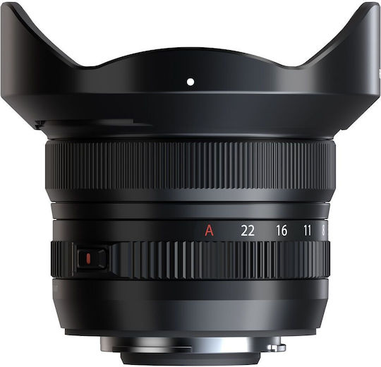 Fujifilm Crop Camera Lens XF 8mm f/3.5 R WR Fixed for Fujifilm X Mount Black