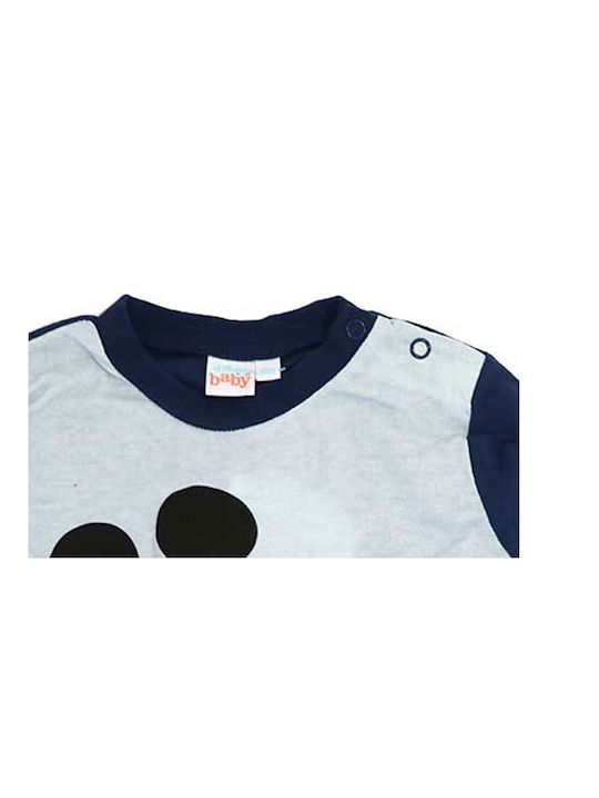 Disney Kids Blouse Long Sleeve Navy Blue Mickey