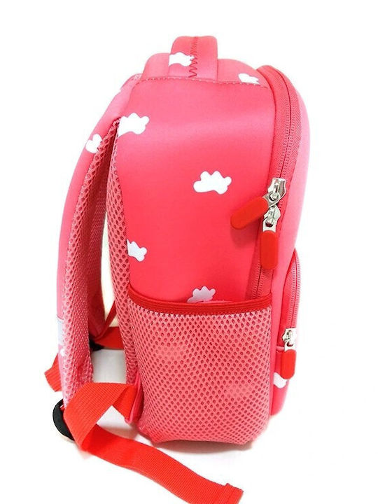 NOHOO Schulranzen Rucksack Kindergarten Rosa 24 x 13 x 32cm