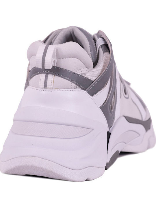 Γυναικεία Chunky Sneakers Λευκά