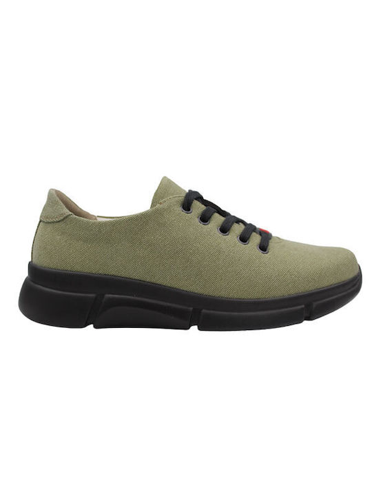 Berkemann Damen Anatomisch Sneakers Khaki