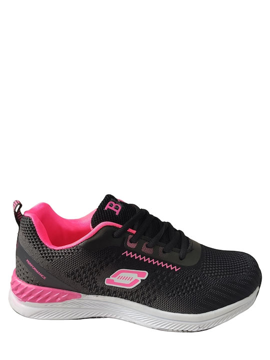 Bulldozer Damen Sneakers Schwarz