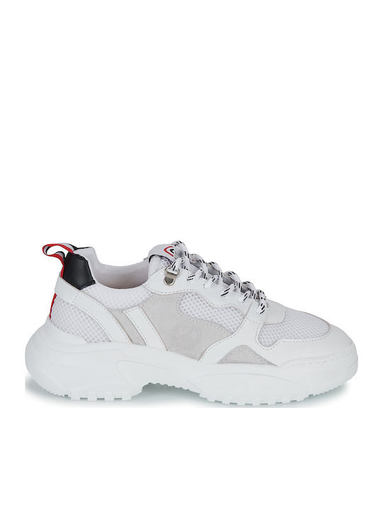 Damen Chunky Sneakers Weiß