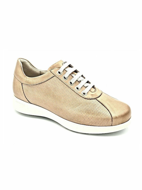 Pitillos Damen Anatomisch Sneakers Tabac Braun