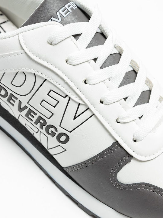 MIKE Ανδρικά Sneakers Λευκά