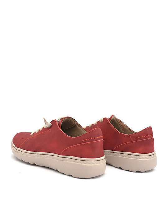 Γυναικεία Ανατομικά Sneakers Κόκκινα