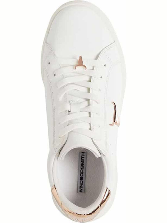 Galaxy Γυναικεία Sneakers White Rose Gold