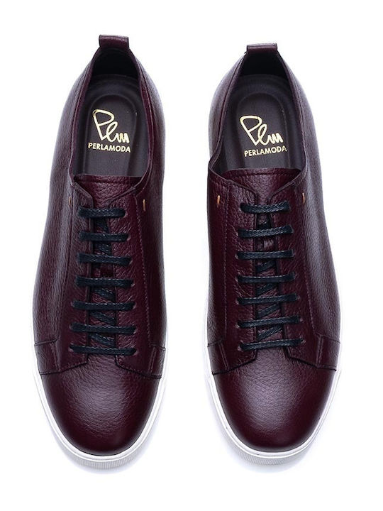 Herren Sneakers Burgundisch