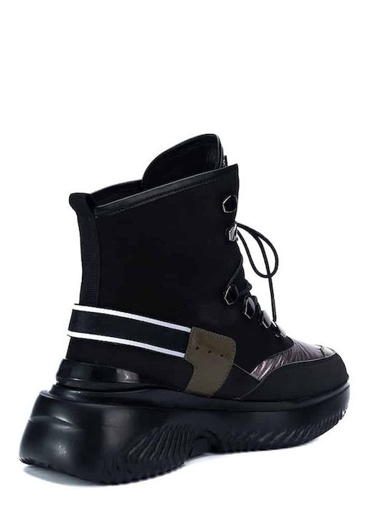 Accel Botine Pentru Femei Negre