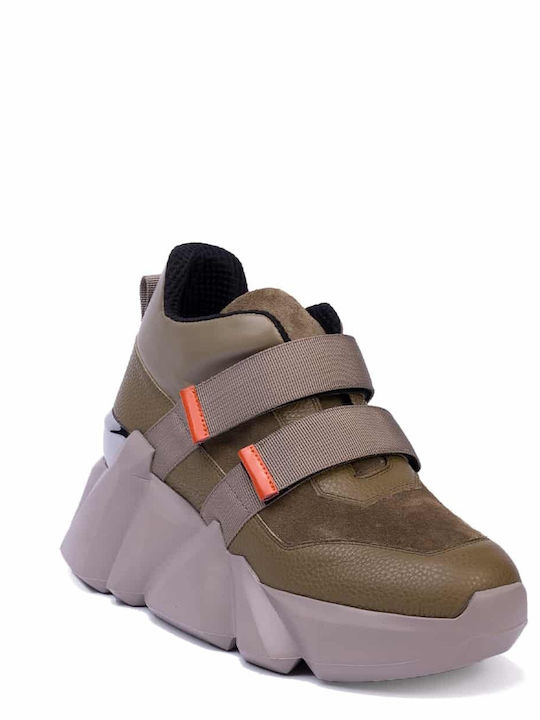 Keri Γυναικεία Sneakers Χακί