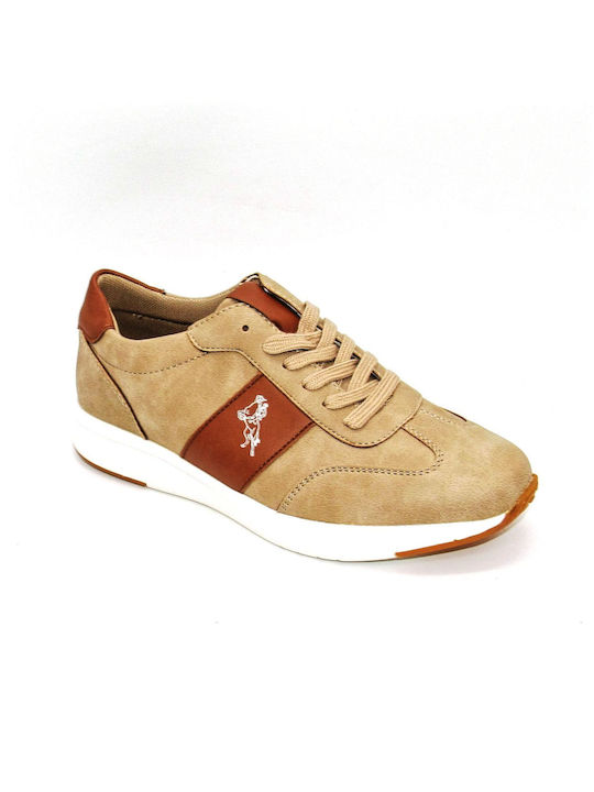 Alta Moda Anatomical Sneakers Beige