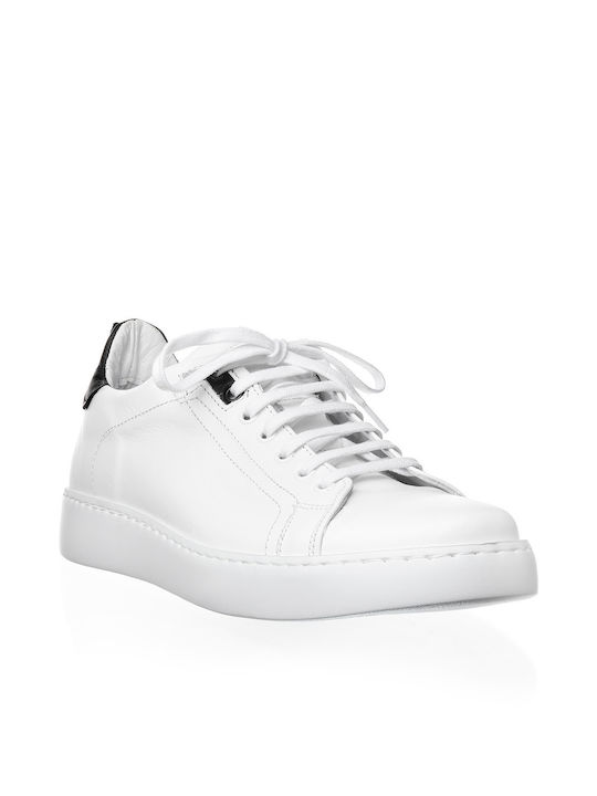 Antonio Shoes Herren Sneakers Weiß