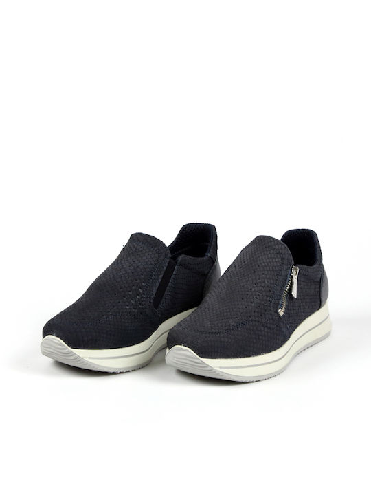 Igi&Co Γυναικεία Ανατομικά Sneakers Navy Μπλε