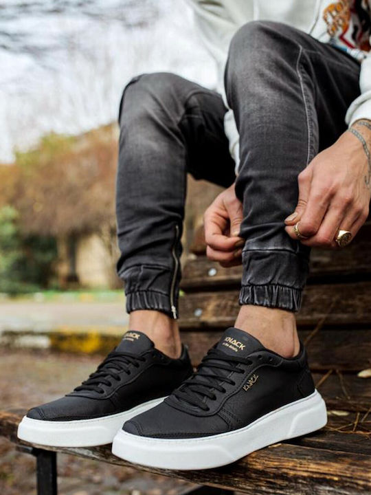 Knack Bărbați Sneakers Negre