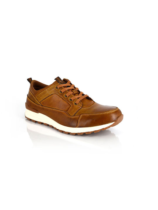 Malesa Herren Sneakers Tabac Braun