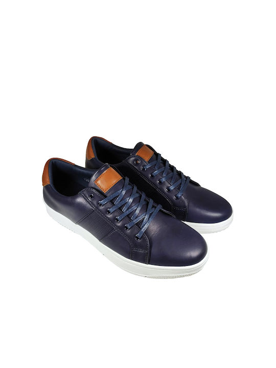 Plato Casual Ανδρικά Sneakers Navy Μπλε