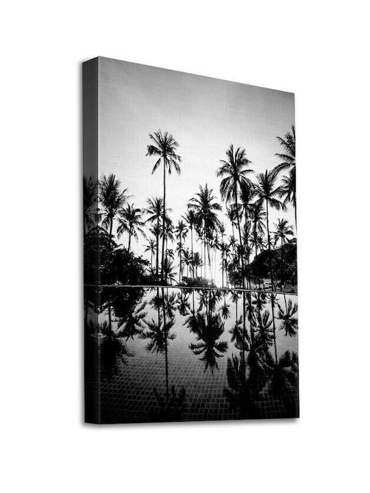Walls Финикови Палми Басейни Панел Платнен 15x20см