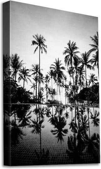 Walls Palm Trees Pools Canvas