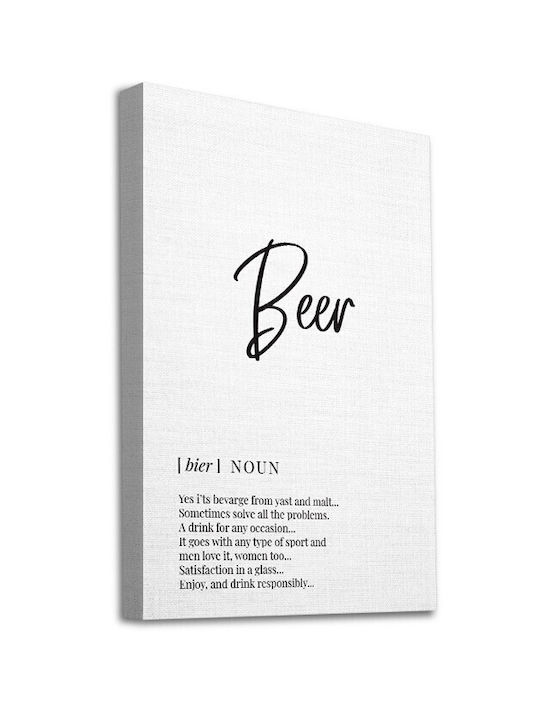 Walls Beer Canvas Painting 40x50cm
