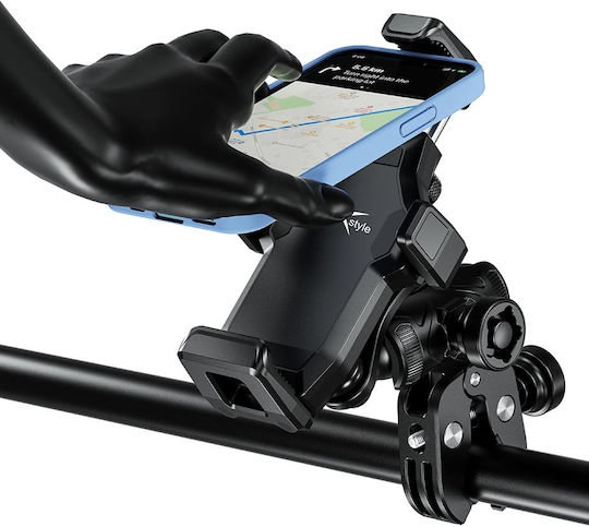Moto Discovery X-Style Halterung Telefon Motorrad mit Koffer für Lenkrad