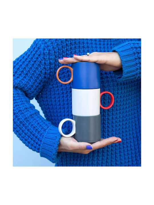 Byon Κούπα Κεραμική Μπλε 260ml