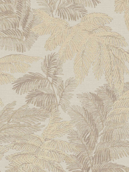 Wallpaper Thema Vinyl Beige L1005xW53cm