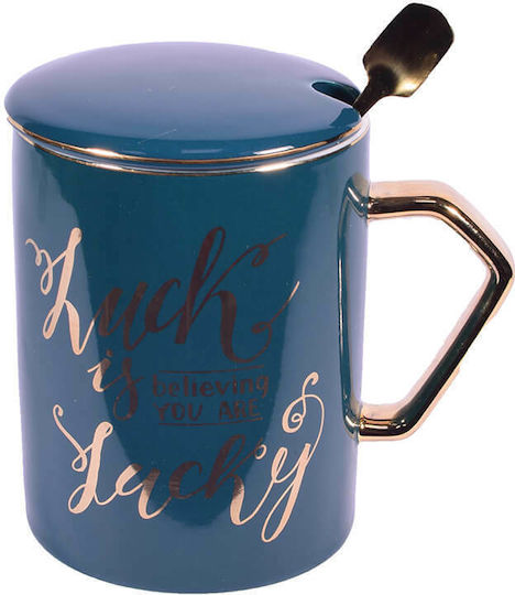 Giftland Κούπα Κεραμική Μπλε 300ml Giftland Κούπα Κεραμική Μπλε 300ml